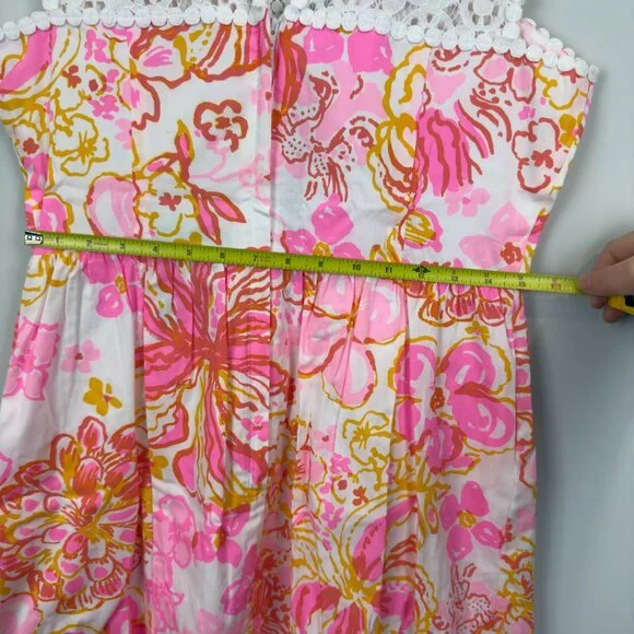 Lilly Pulitzer Women's Raegan Fit & Flare Dress Size 10 - Picture 12 of 13